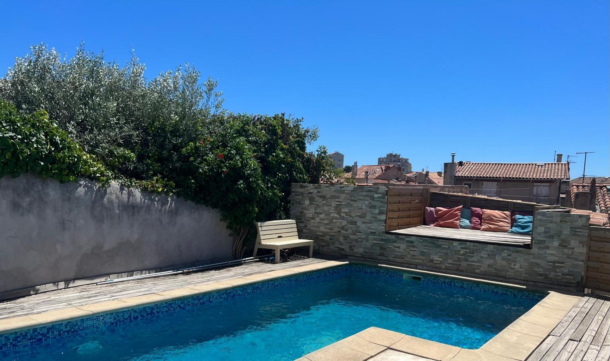 Ferienwohnung Pour 4 Face A La Piscine Marseilles Exterior foto